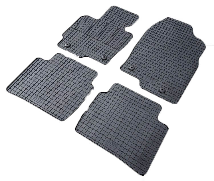 CIK - Πατακια Αυτοκινητου Απο Λαστιχο Για Mazda CX5 2012-2017 Σε Μαυρο Χρωμα Με Κουμπωματα - 4 Τεμ. (RM.MA.0002/CK) - Thumbnail 2