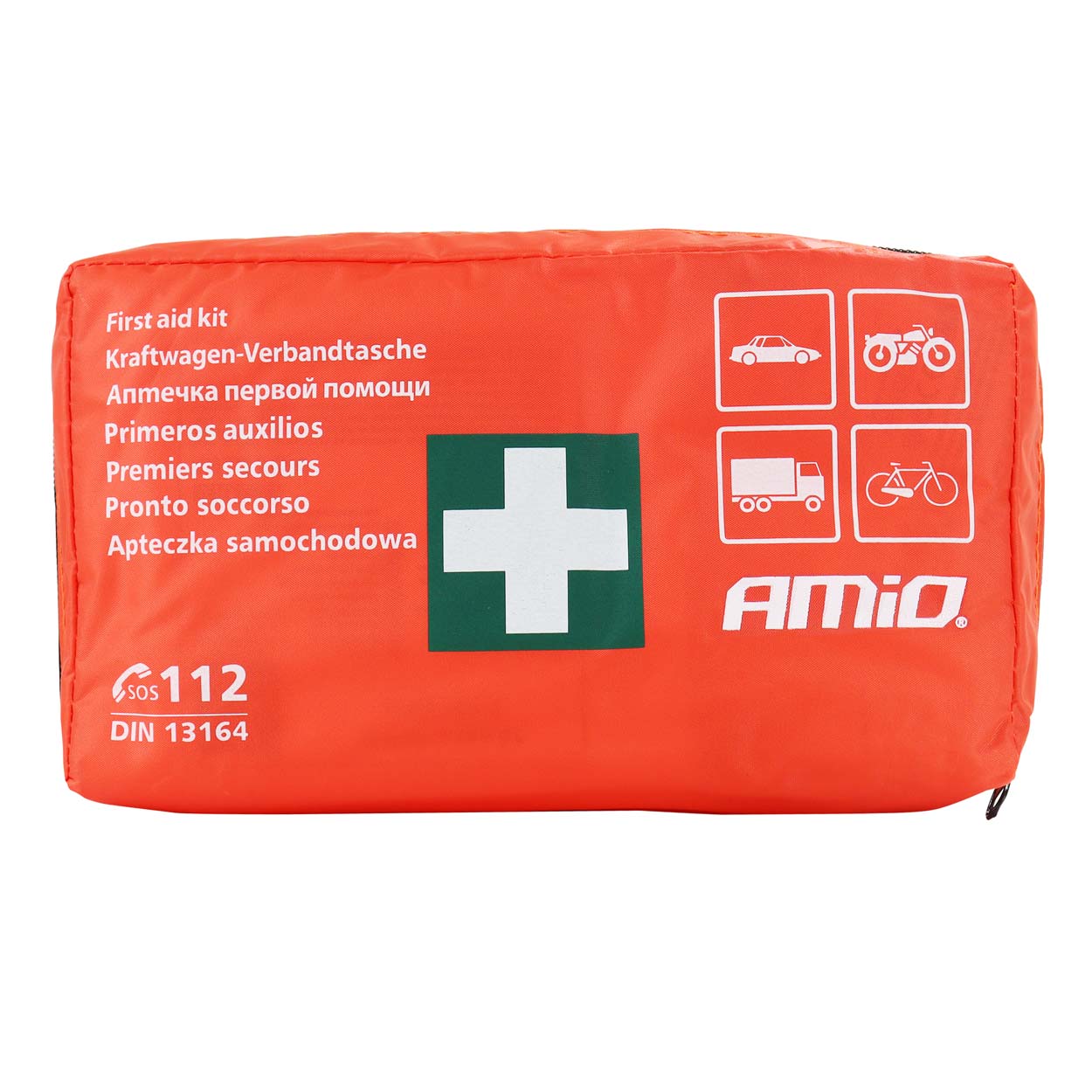 AMiO - Φαρμακείο Κιτ Πρώτων Βοηθειών DIN 13164 23x13x8 cm - 1 Τεμ. (02396/AM)