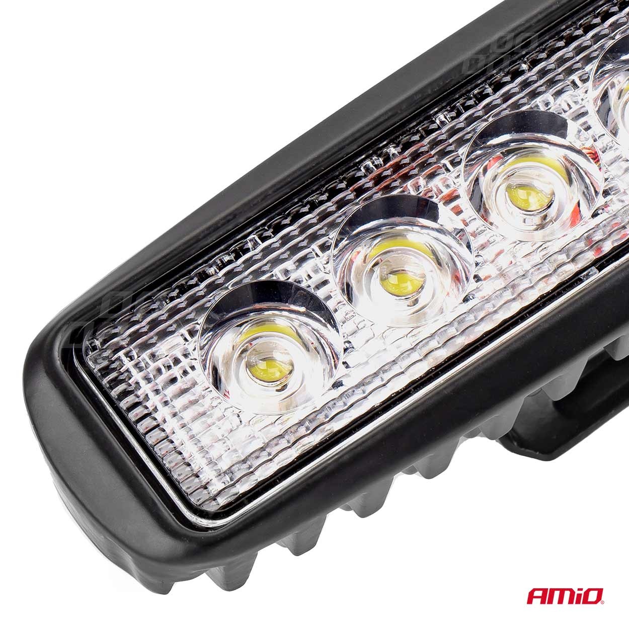 AMIO – Προβολέας Εργασίας LED WL01 Dayline 9-60V 18W 6000K 6 LED Spot Για Ισχυρό Φωτισμό Σε Καθημερινή Χρήση – 1 Τεμ. (01612/AM) - Thumbnail 3