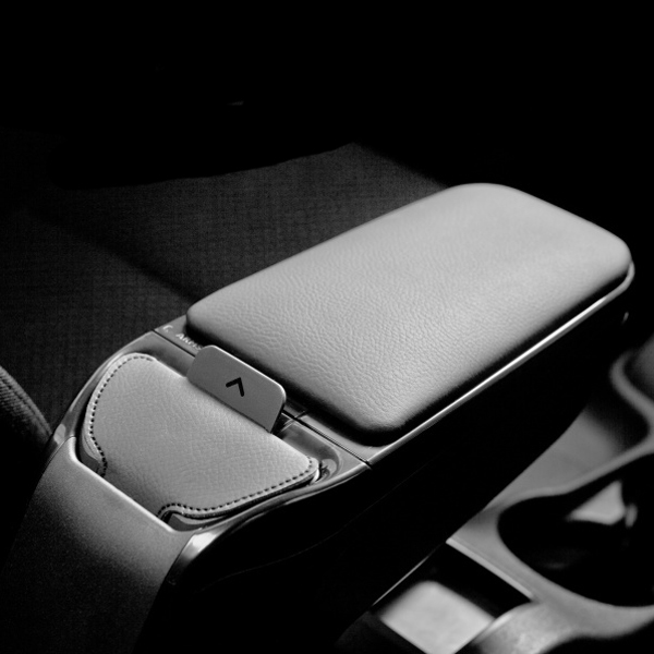 Τεμπελης Αυτοκινητου Armster 2 Μαυρος Με Τσεπη Για Fiat 500L 2018+ RATI - 1 Τεμ. - Thumbnail 2