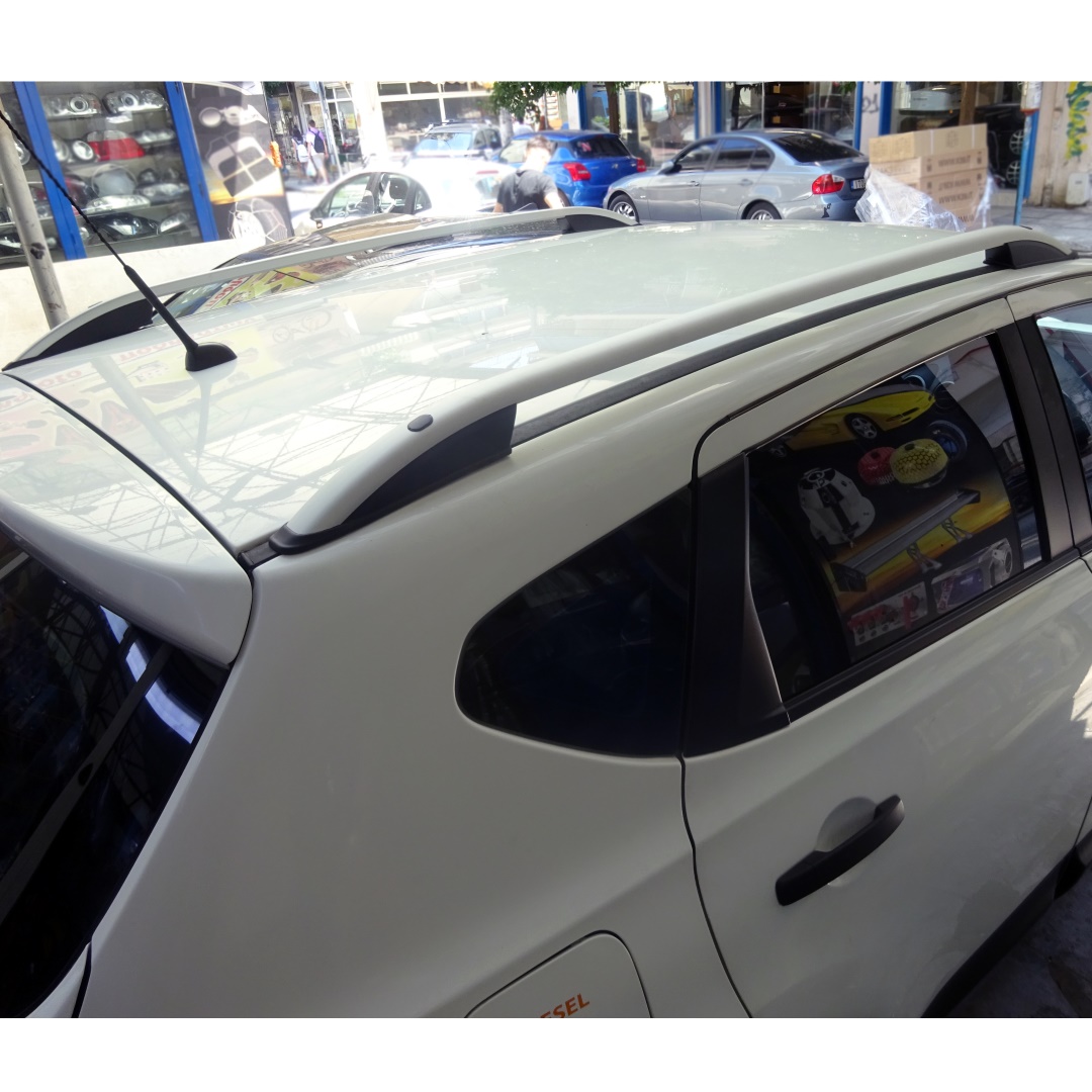 Μπαρες Οροφης Για Nissan Qashqai 2007-2014 Παραλληλες Αλουμινιου Sp Ασημι - Thumbnail 2
