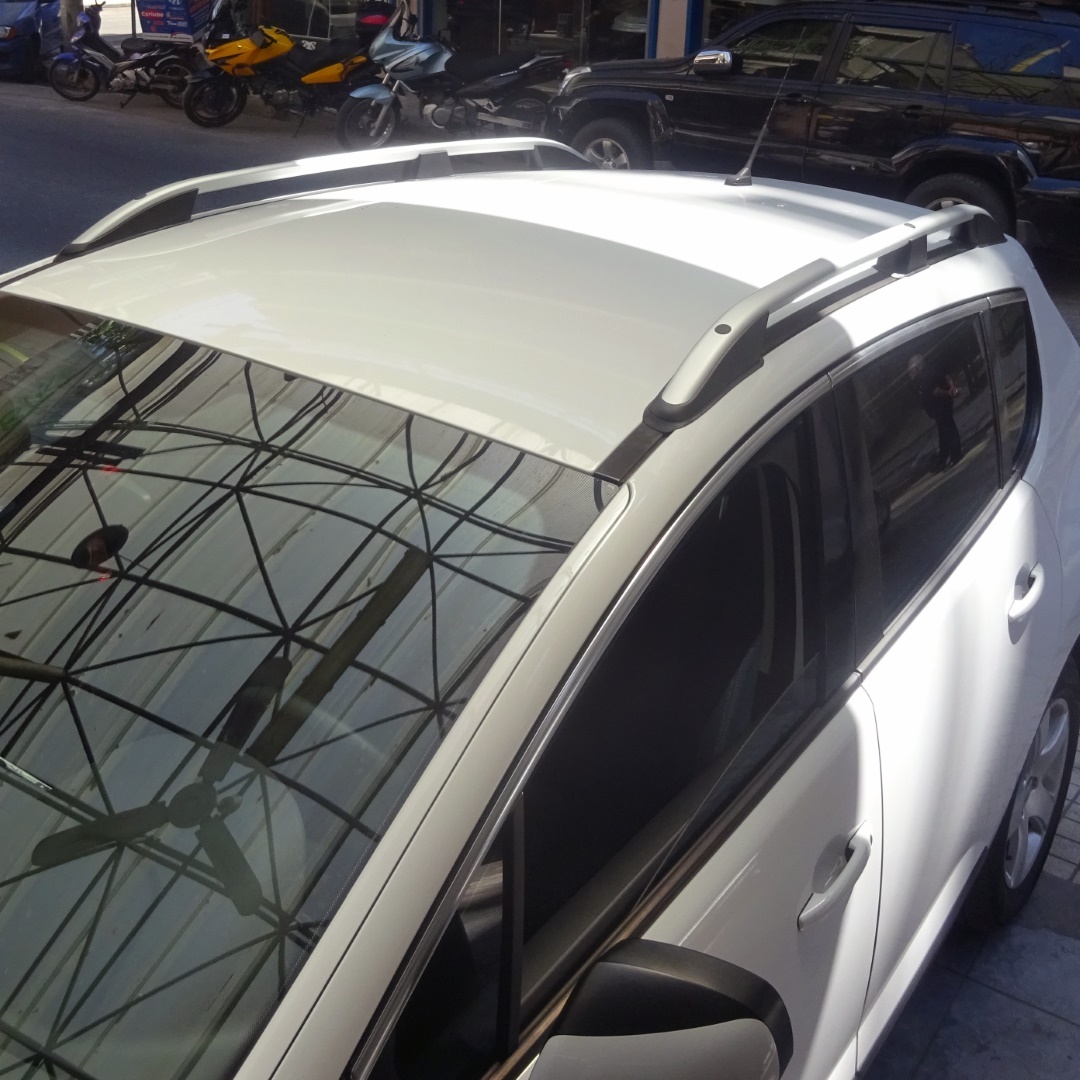 Μπαρες Οροφης Για Peugeot 3008 2013-2016 Παραλληλες Αλουμινιου Ασημι - Thumbnail 5