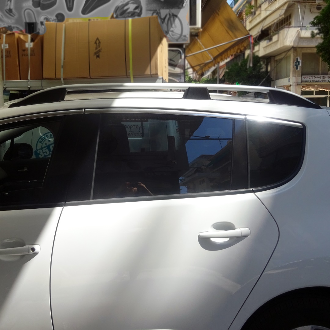 Μπαρες Οροφης Για Peugeot 3008 2013-2016 Παραλληλες Αλουμινιου Ασημι - Thumbnail 8