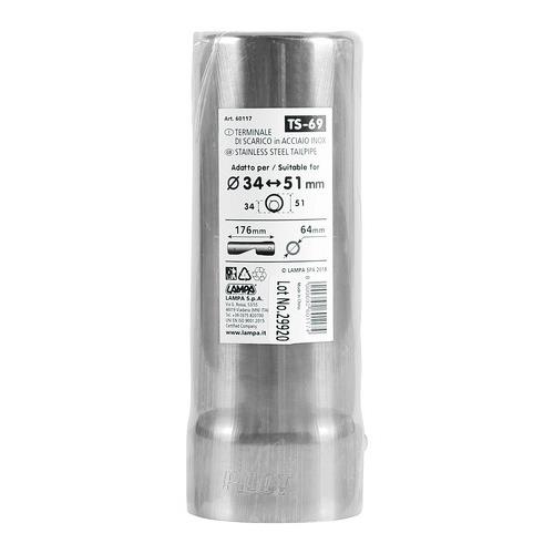 Ακρο Εξατμισης TS-69 36-63MM Κομμενο - Thumbnail 6