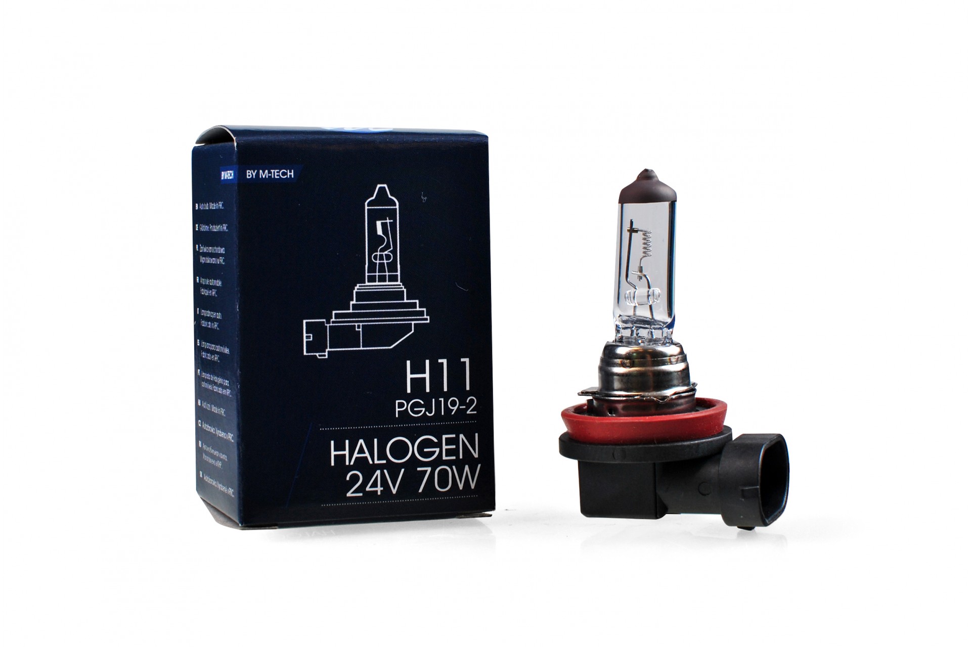 H11 24V 70W PGJ19-2 Standard Αλογονου Κουτι 1τεμ. M-TECH - Thumbnail 2