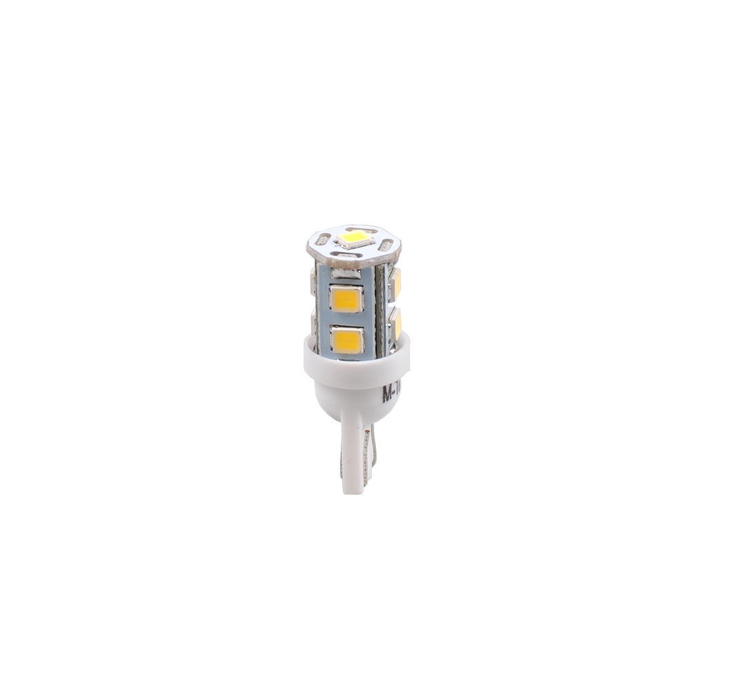 T10 W5W 24V W1,2X9,5D LED 9XSMD3528 Λευκο Διαθλαση (καρφωτο Ακαλυκο) Heavy Duty Blister 2τεμ. M-TECH - Thumbnail 2