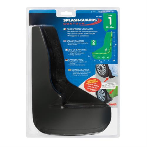 Λασπωτηρες Splash-guards Contour 22X29CM TYPE-2 2τεμ. - Thumbnail 4