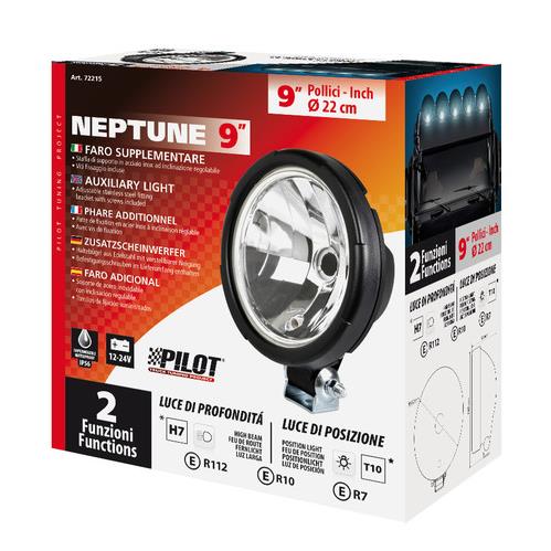 Προβολεας Neptune 9'' 12/24V-H7 Καρφι Με T10 W5W Θεσεως Στρογγυλος 220MM 1τεμ. - Thumbnail 3