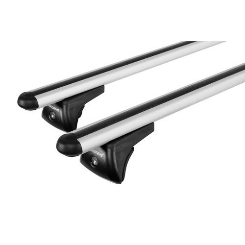 Μπαρες Οροφης (l) 127CM In Rail Steel Αλουμινιου 2τεμ. Με Κλειδαριες Για Οχηματα Με Flush Railin - Thumbnail 8