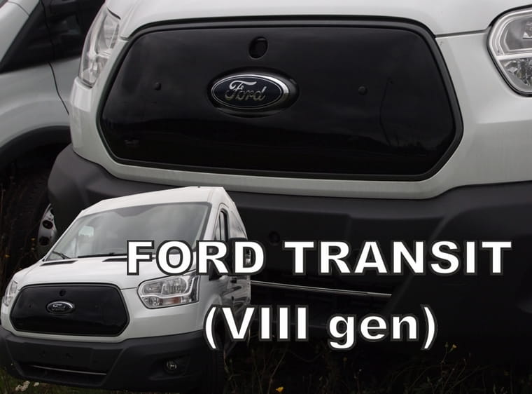 Καλυμμα Ψυγειου Χειμωνα Για Ford Transit 8 2014-2018 Απο Ευκαμπτο Φιμε Πλαστικο HEKO - 1 Τεμ.