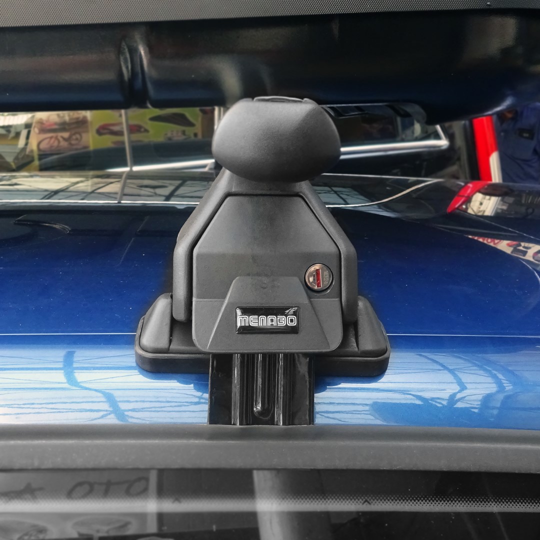 Kit Με Μπαρες Οροφης Για Audi A3 8P 3D 2004-2012 Αλουμινιου Tema MENABO (AL2-3360-FIX001G)-2 Τεμ. - Thumbnail 3