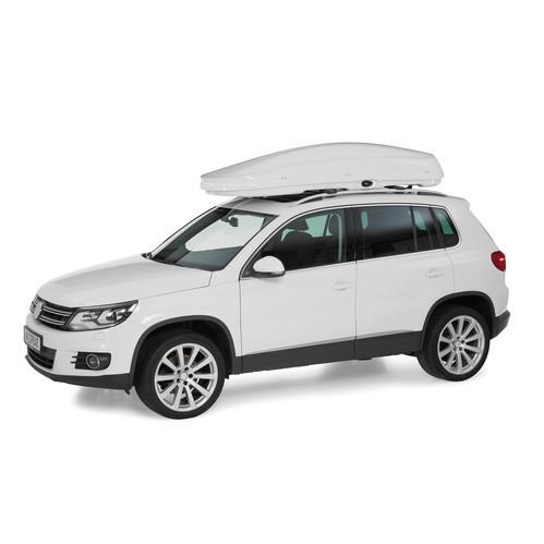 Μπαγκαζιερα 500L Full-size WB753 Whispbar / Yakima Γυαλιστερη Λευκη - Thumbnail 5