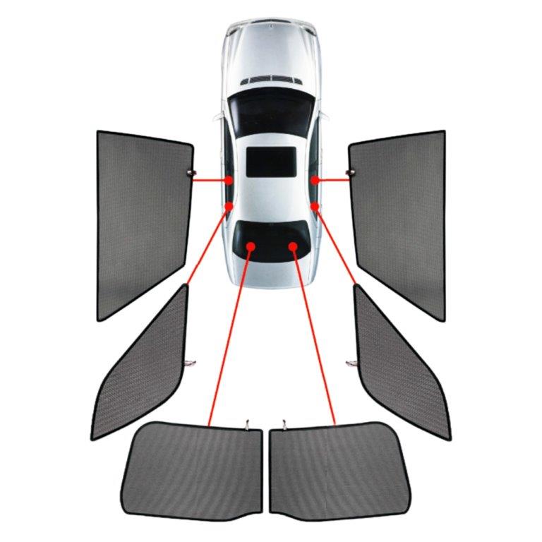 CarShades - ΚΟΥΡΤΙΝΑΚΙΑ  CAR SHADES ΓΙΑ NISSAN QASHQAI 5D 07-13 - 6 ΤΕΜ. (PVC.NIS-QASH-5-A)