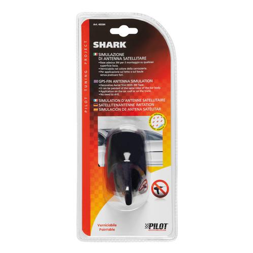 Κεραια Καρχαριας Shark Μαυρη Gps Αυτοκολλητη Διακοσμητικη 55X86X83MM - Thumbnail 4