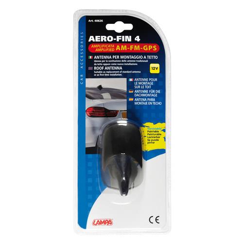 Κεραια Καρχαριας Aero-fin 4 12V Μαυρη Am/fm/gps Με Ενισχυτη Σηματος 55X85X64MM - Thumbnail 4