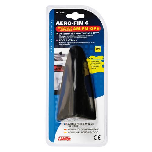 Κεραια Καρχαριας Aero-fin 3 12V Μαυρη Am/fm/gps Με Ενισχυτη Σηματος 78X148X59MM - Thumbnail 4