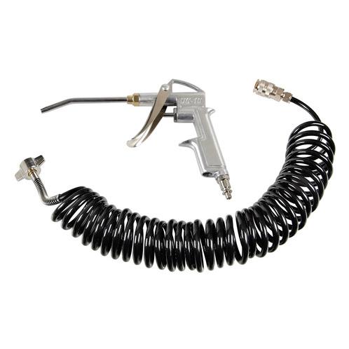 Πιστολι Αερα Μεταλλικο Με Σπιραλ P-4 6MM 5M 10BAR KG/CM2 Me Συνδεσμος Αερα M16