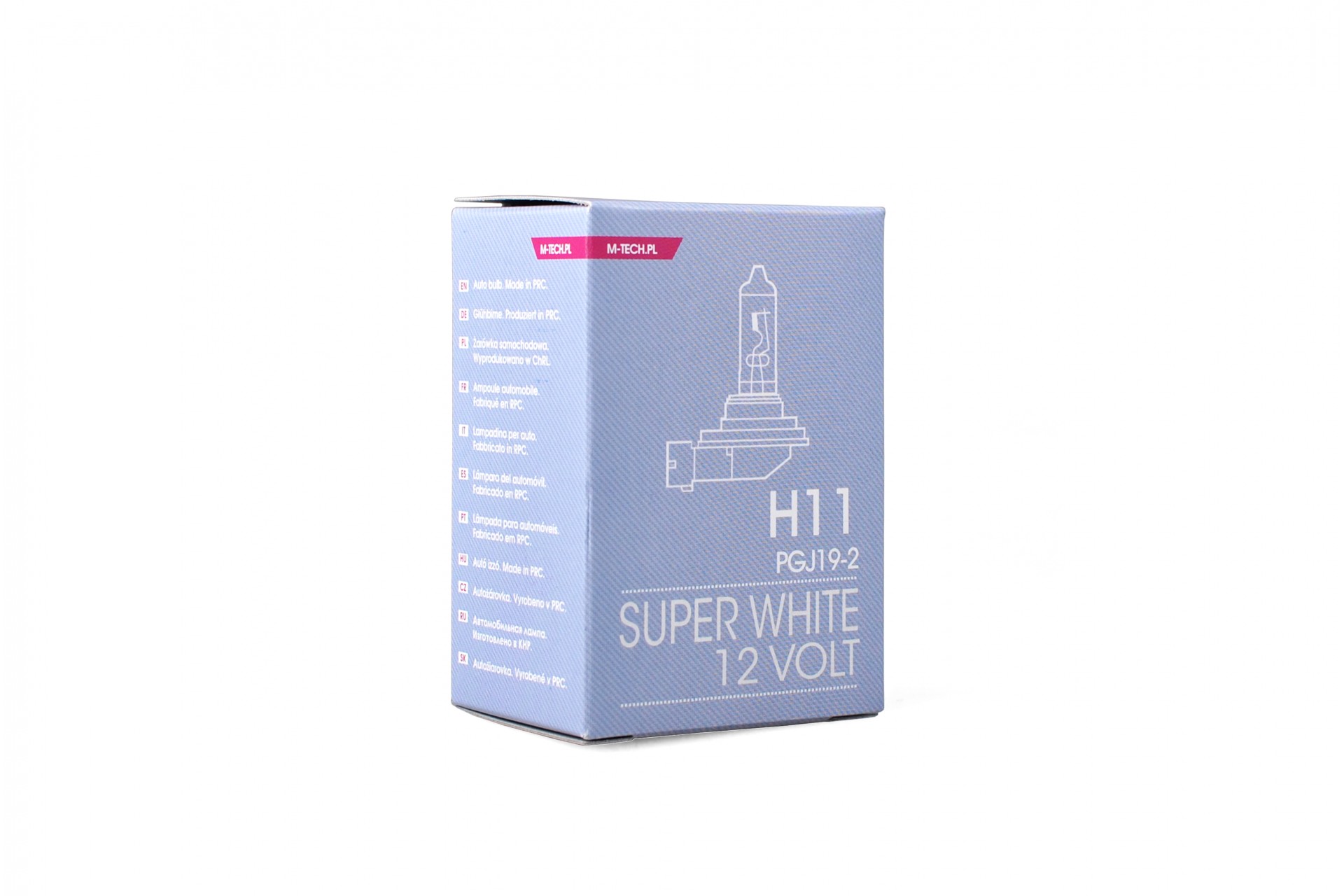 H1 12V 55W P14,5S Color Superwhite 1τεμ. M-TECH - Thumbnail 3
