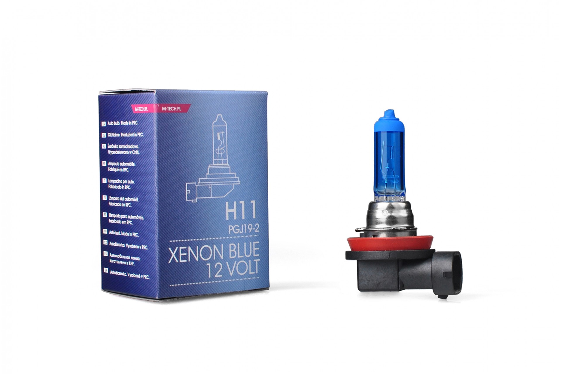 H11 12V 55W PGJ19-2 5.000K Xenon Blue 1τεμ. M-TECH