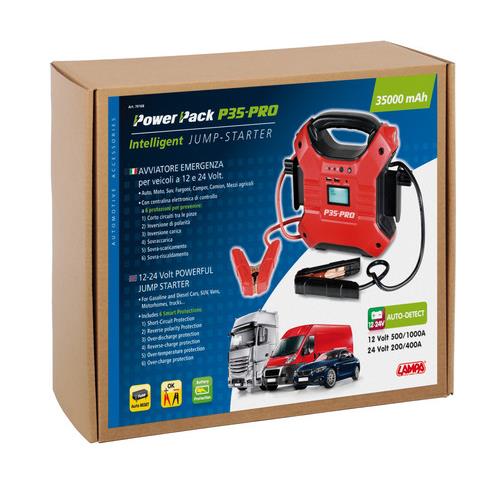 Σταρτερ Εκκινητης 12V 600A / 24V 300A 35AH Power Pack P35-PRO Ac/dc - Thumbnail 4