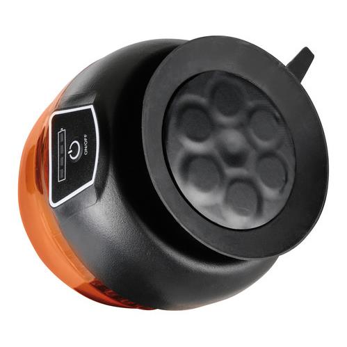 Φαρος Μαγνητικος+βεντουζα RL-11 9-30V+230V Επαναφορτιζομενος Πορτοκαλι 45 LED Με Σπιραλ 380CM (128X140MM) - Thumbnail 12
