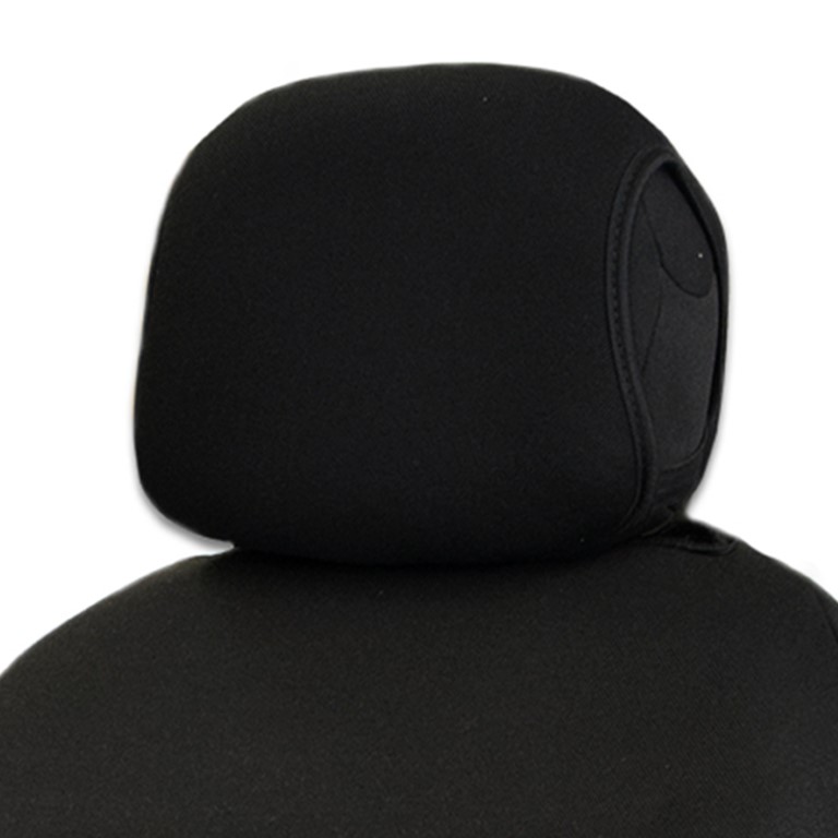Ημικαλυμματα Καθισματων Bucket Recaro Μαυρα Με Υποδοχη Προσκεφαλου Με Velcro Και Προσκεφαλα (2 Τεμ.) - Thumbnail 4