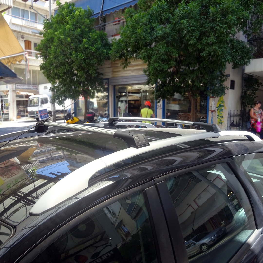 Μπαρες Οροφης Για Χαμηλες Για Raised Rails 90CM Αλουμινιου Με Κλειδι 2τεμ - Thumbnail 5