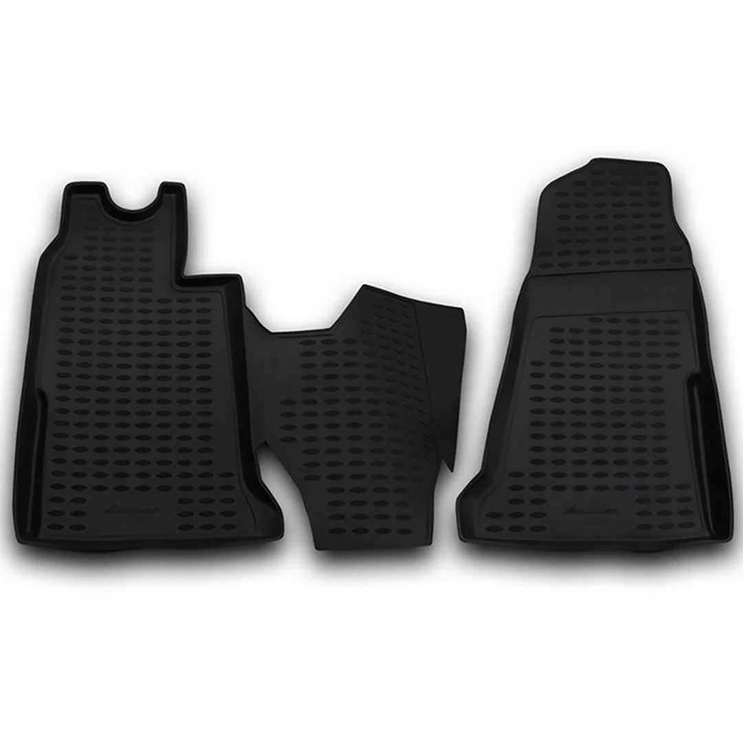 ΠΑΤΑΚΙΑ ΣΕ ΣΚΑΦΗ TPE ΛΑΣΤΙΧΟ ΓΙΑ FORD TOURNEO / TRANSIT MT VAN 07/2000-03/2014 ΣΕ ΜΑΥΡΟ ΧΡΩΜΑ NOVLINE - 2 ΤΕΜ.