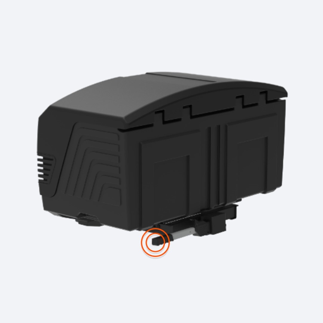 Μπαγκαζιερα Κοτσαδορου 400 Lt Towbox V3 Urban Black (μαυρο) Με LED Φαναρια - Thumbnail 6