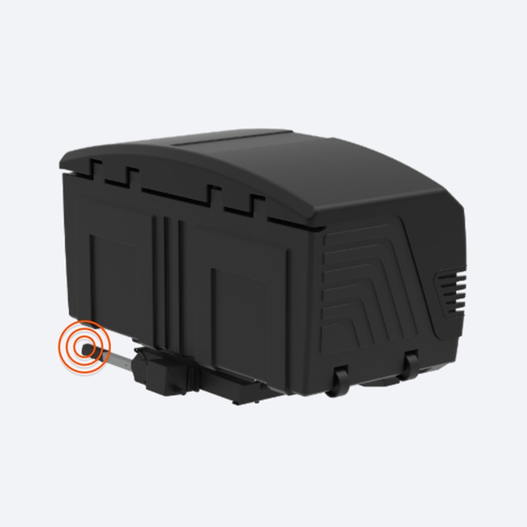 Μπαγκαζιερα Κοτσαδορου 400 Lt Towbox V3 Urban Black (μαυρο) Με LED Φαναρια - Thumbnail 8