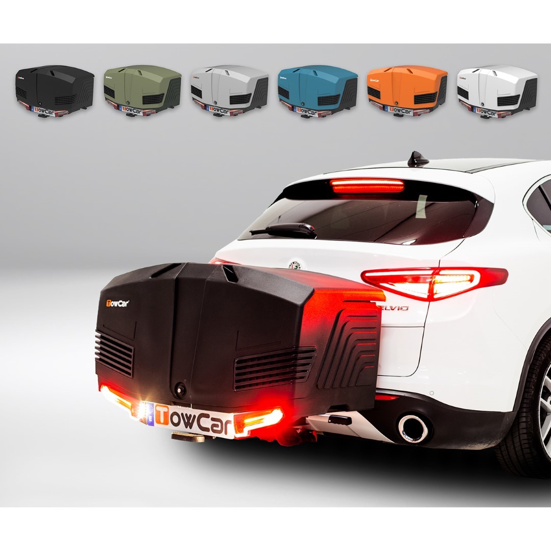 Μπαγκαζιερα Κοτσαδορου 400 Lt Towbox V3 Classic Grey (γκρι) Με LED Φαναρια - Thumbnail 16