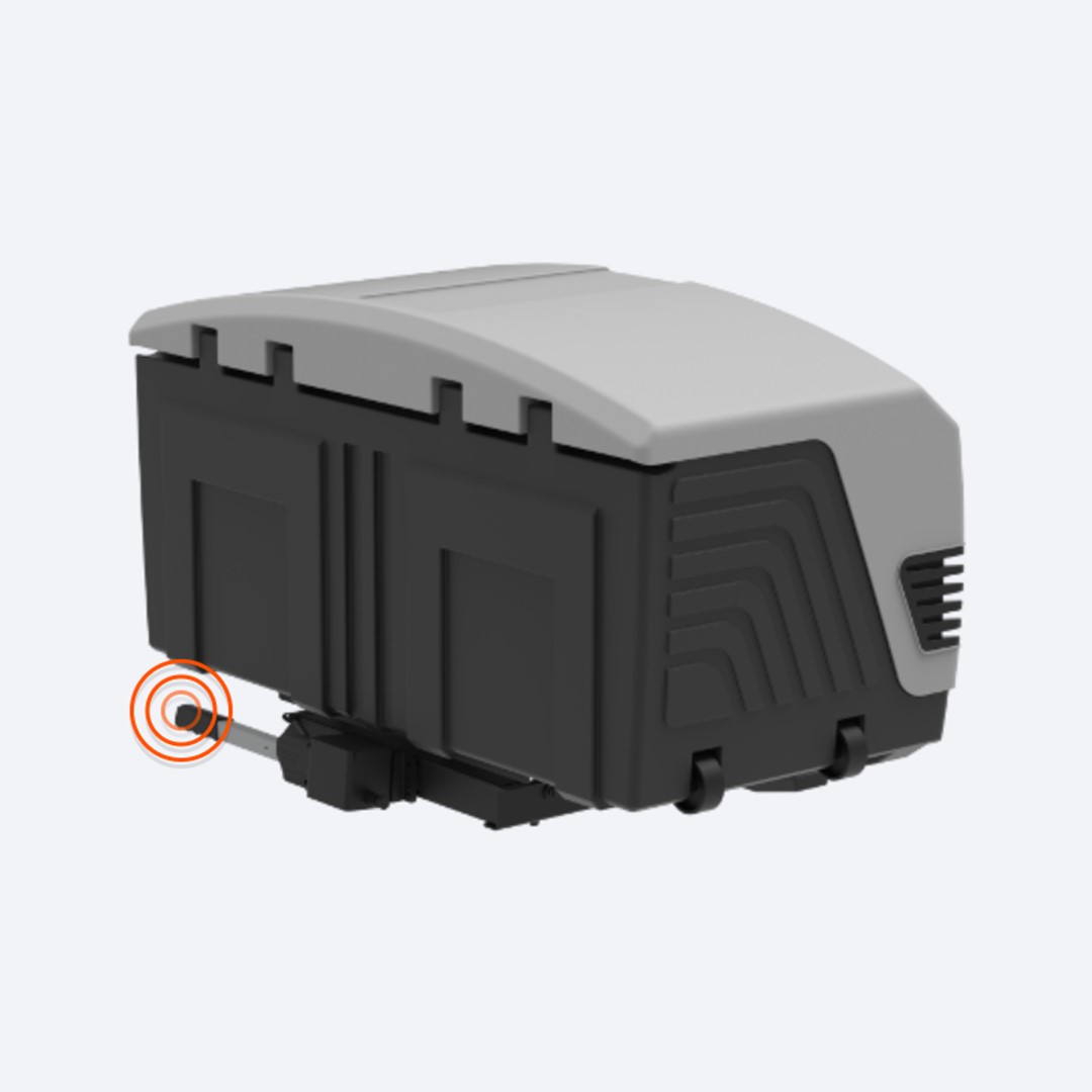 Μπαγκαζιερα Κοτσαδορου 400 Lt Towbox V3 Classic Grey (γκρι) Με LED Φαναρια - Thumbnail 8