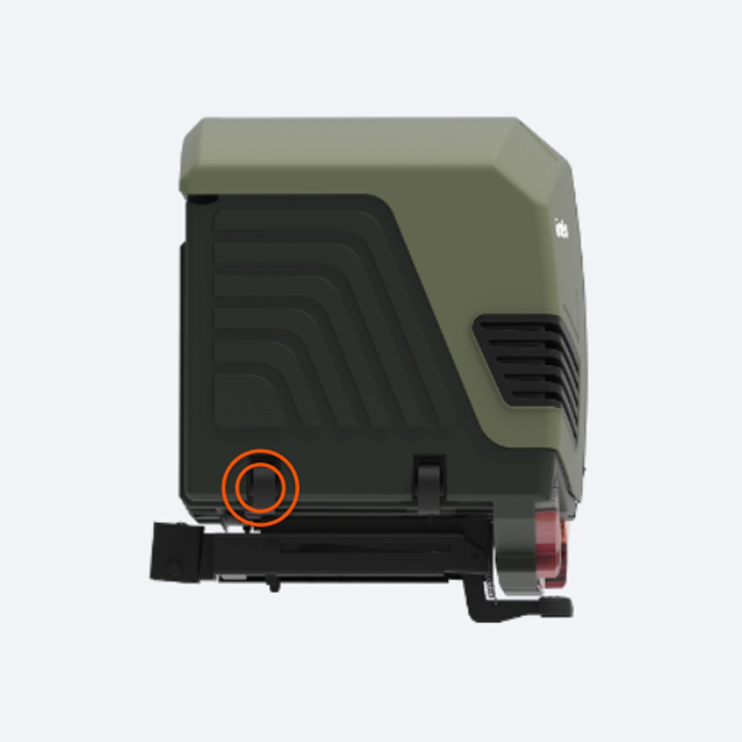 Μπαγκαζιερα Κοτσαδορου 400 Lt Towbox V3 Camper Green (πρασινο) Με LED Φαναρια - Thumbnail 4