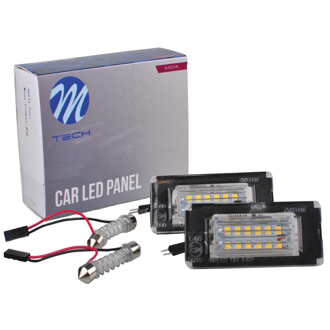 Φωτα Πινακιδας LED Mini Mtech - 2 Τμχ. - Thumbnail 2
