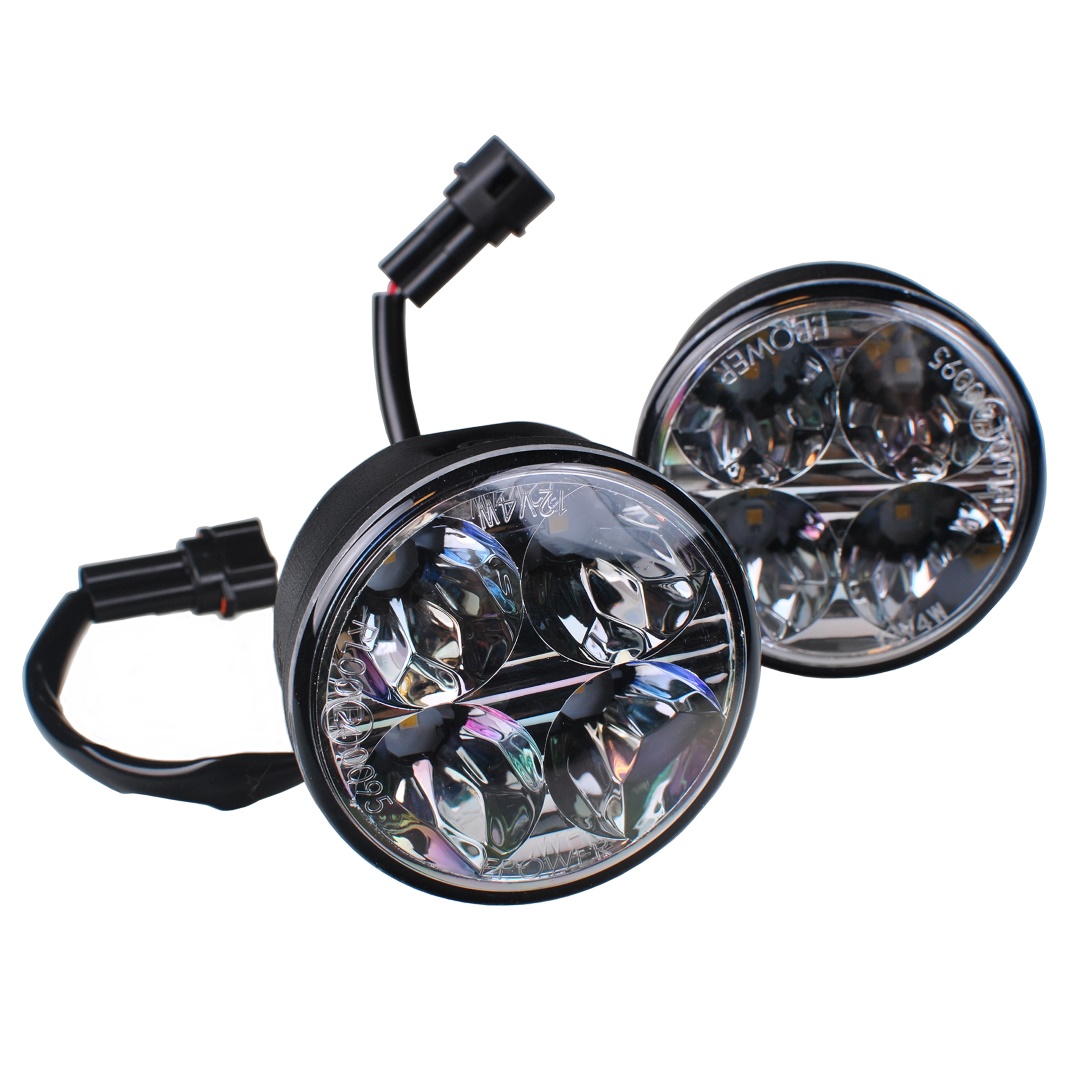 Drl 225SE 12V Osram Προσθετο Daytime Διεθνη Osram Με 2X4HP LED Στρογγυλο 70X36MM 2τεμ. M-TECH - Thumbnail 4