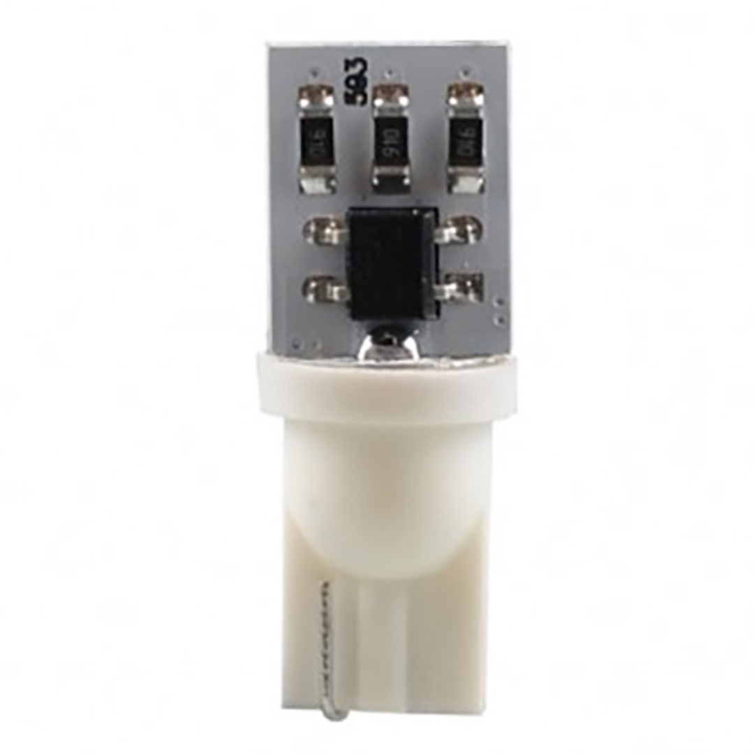 T10 W5W 12V W2,1X9,5D LED 9XSMD2835 Λευκο (καρφωτο Ακαλυκο) Blister 2τεμ. M-TECH - Thumbnail 2