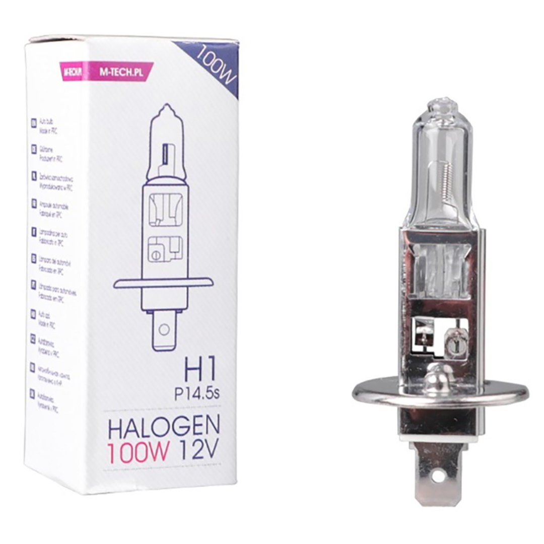 H1 12V 100W P14,5S Standard Αλογονου Κουτι 1τεμ. M-TECH - Thumbnail 2