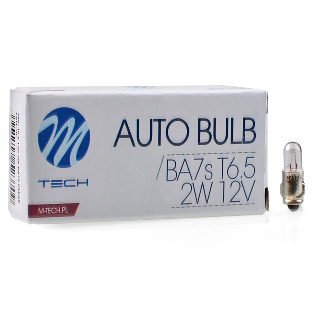 T6.5 12V 2W BA7S (μινιον) Standard Αλογονου 10τεμ. M-TECH - Thumbnail 2