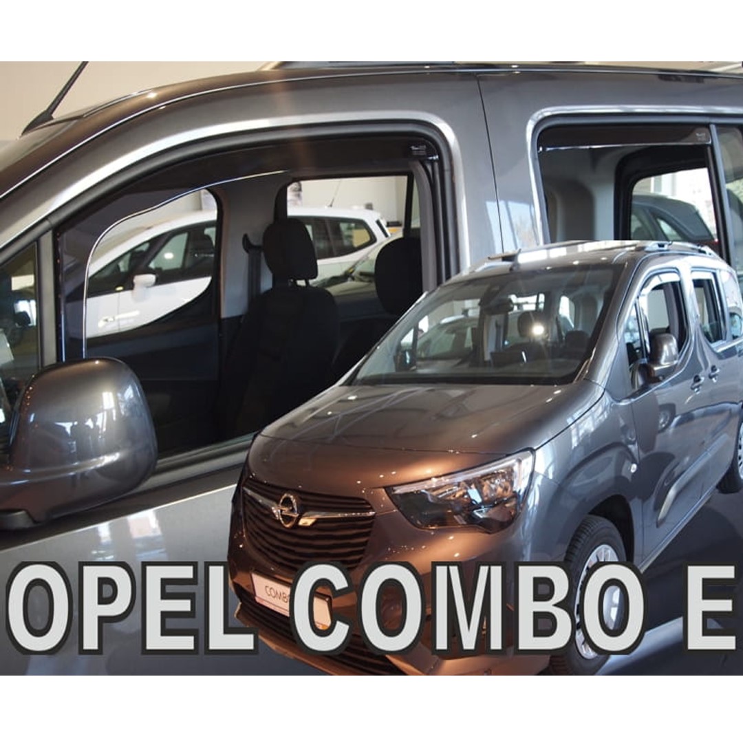 Ανεμοθραυστες Για Citroen Berlingo Iii/peugeot Rifter/opel Combo E 4D/5D Lov 2018+ Σετ Αυτοκινητου Απο Ευκαμπτο Φιμε Πλαστικο HEKO - 4 Τεμ. - Thumbnail 2