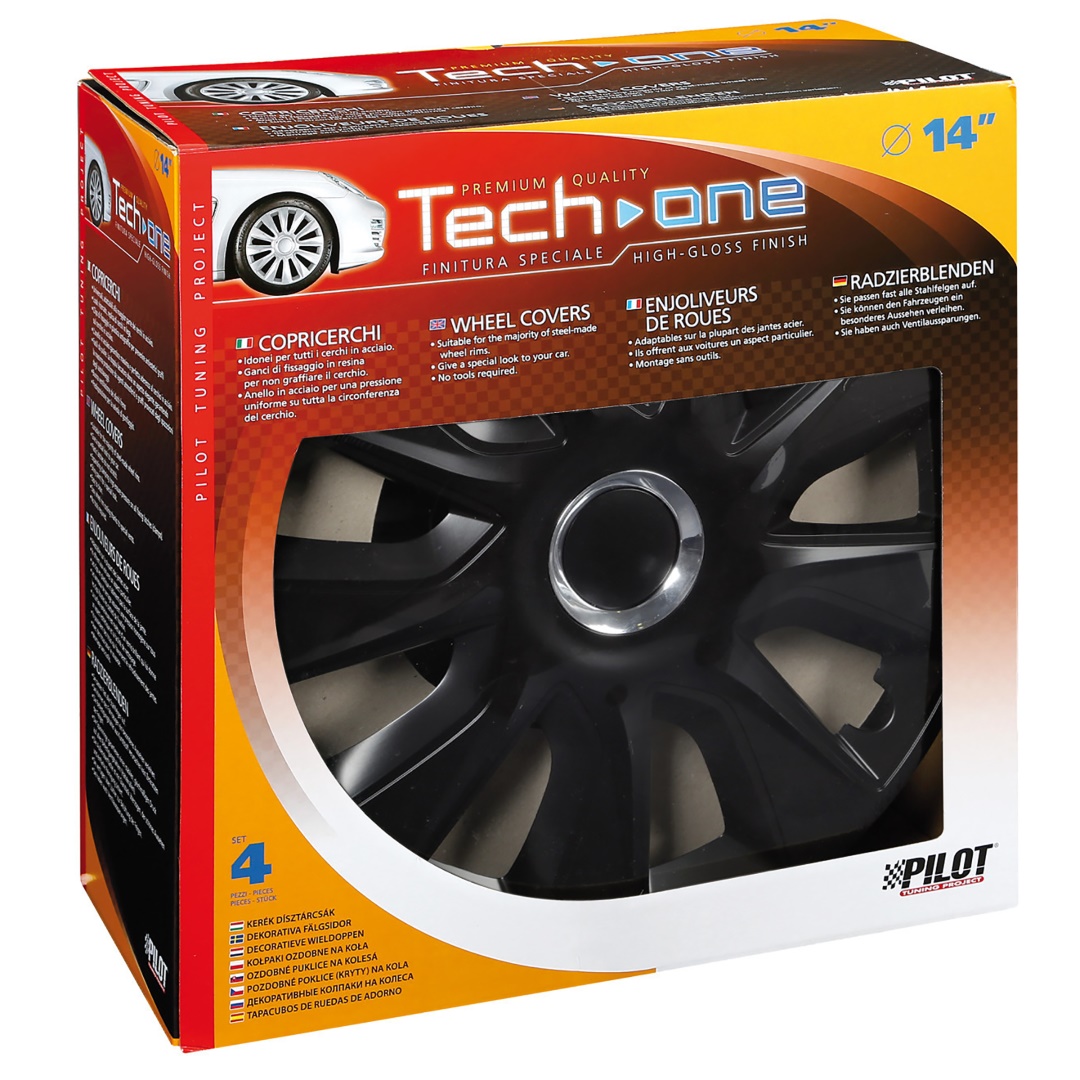 Τασια Stratos Rc 14 Inch Μαυρα Με Νικελ Δακτυλιδι Στο Κεντρο Σετ - Thumbnail 3