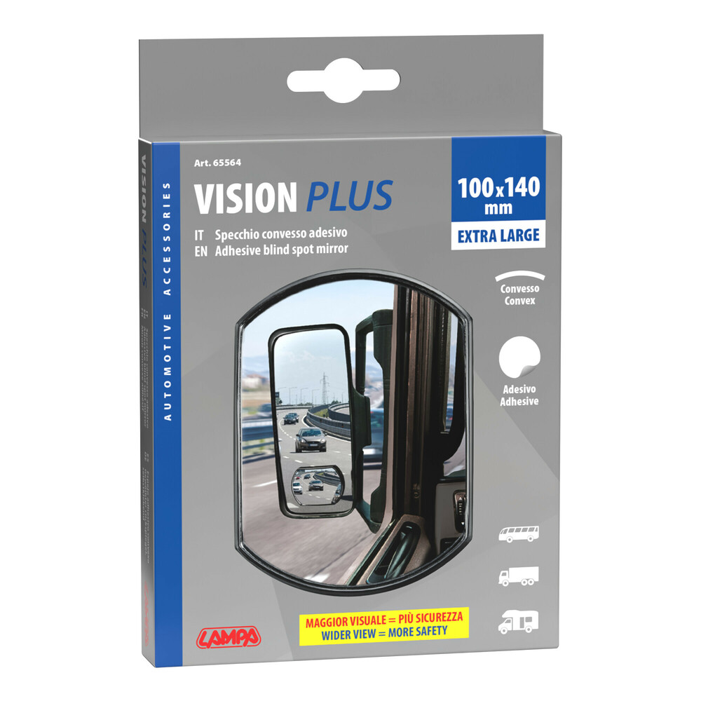 Καθρεπτης Πανοραμικος Εξωτερικος Vision Plus Για Φορτηγο/λεωφορειο (140 Χ 100 Mm) - Thumbnail 6