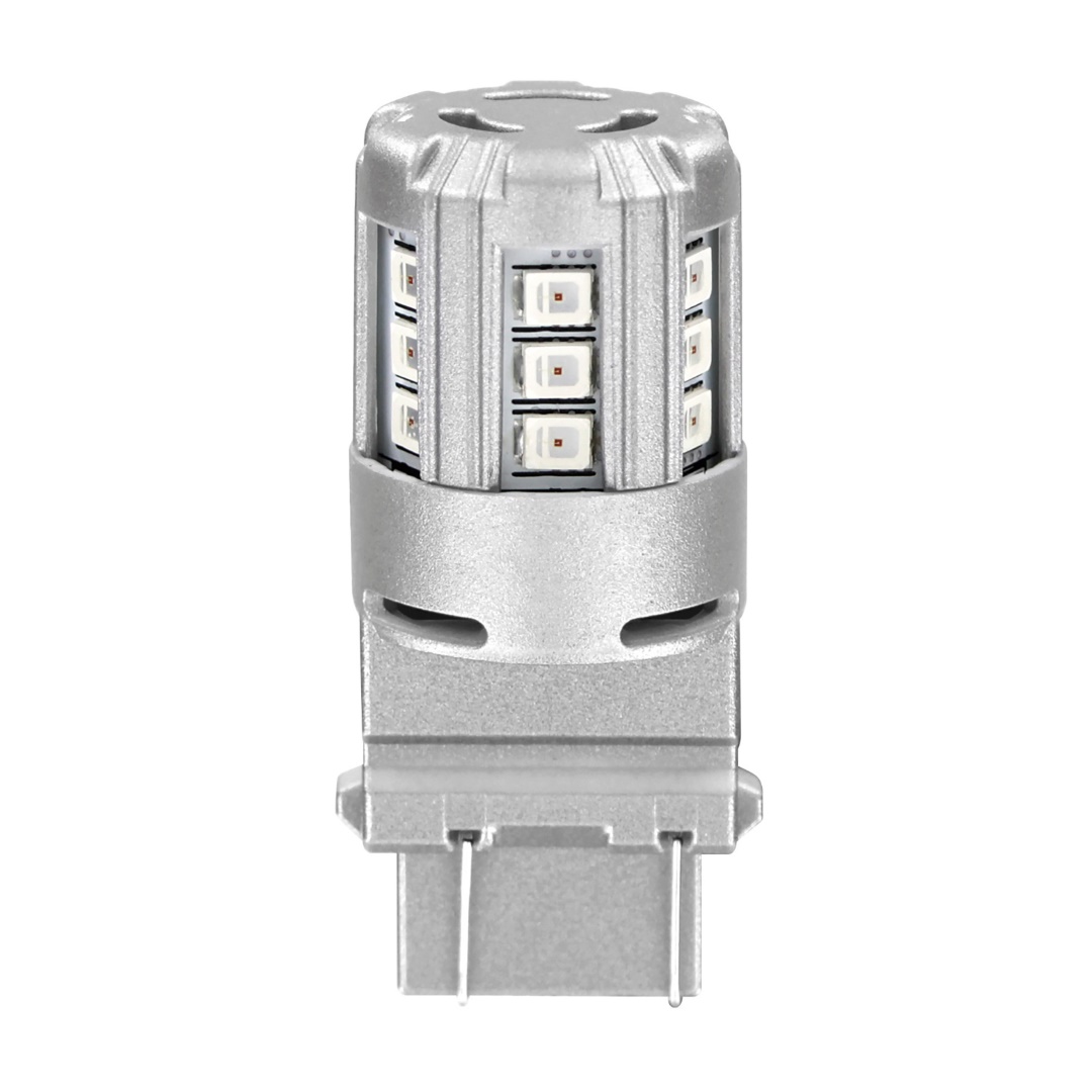 P27/7W 12V W2,5X16Q 90/14LM Κοκκινο Ledriving Retrofit LED Standard 2τεμ. Blister