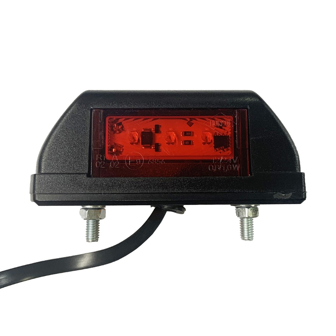Φως Ογκου LD703 12/24V 6LED Horpol Κοκκινο/ Λευκο (διπλης Οψης) 8,3 X 3,5 Cm -1τεμ. - Thumbnail 3