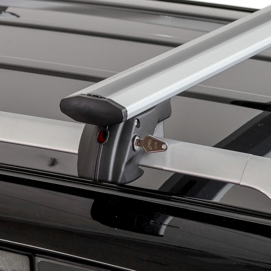 Μπαρες Οροφης Αλουμινιου Jackson Xl Silver 135 Cm Σε Ασημι Χρωμα Για Οροφη Με Raised Rails MENABO - 2 Τεμ. - Thumbnail 5