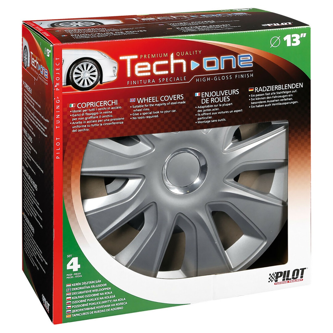 Τασια Τροχων Stratos Rc 13 Inch Ασημι  -4 Τεμ. - Thumbnail 3