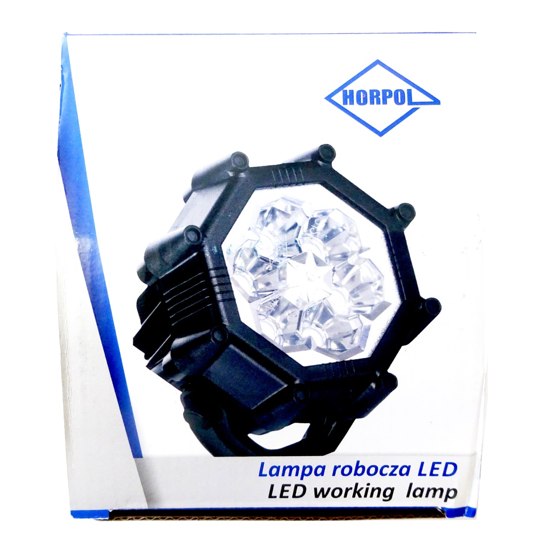 Προβολεας Εργασιας 12/24V HOR73 40W 3000LM 6LED 8γωνος 107X81MM - Thumbnail 3