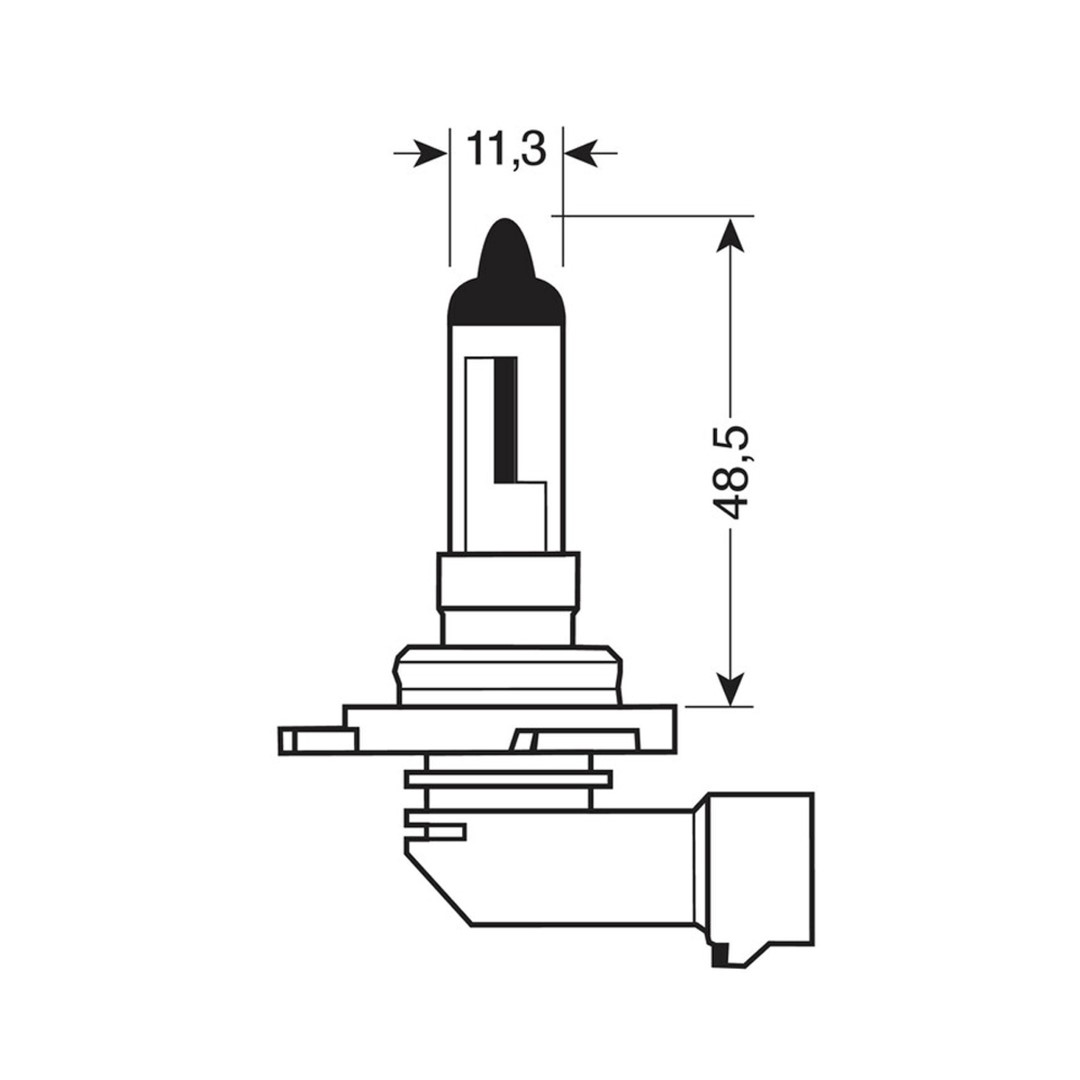 HIR2 12V 65W PX22D Standard Line Αλογονου Blister 1τεμ. - Thumbnail 2