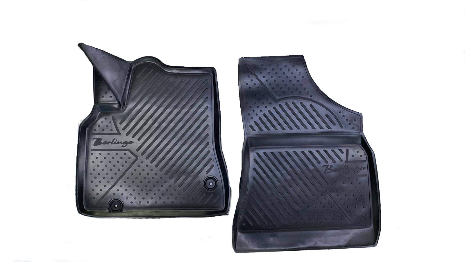 ΠΑΤΑΚΙΑ ΣΕ ΣΚΑΦΗ TPE ΛΑΣΤΙΧΟ ΓΙΑ CITROEN BERLINGO B9 2008-2018 ΣΕ ΜΑΥΡΟ ΧΡΩΜΑ NOVLINE - 2 ΤΕΜ.