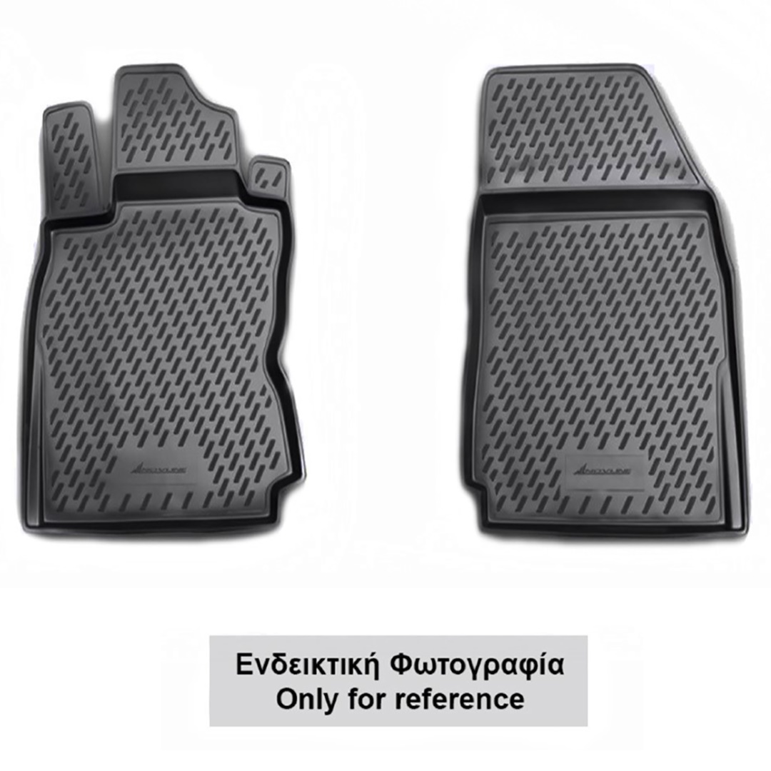 ΠΑΤΑΚΙΑ ΣΕ ΣΚΑΦΗ TPE ΛΑΣΤΙΧΟ ΓΙΑ HYUNDAI H1 2007+  ΣΕ ΜΑΥΡΟ ΧΡΩΜΑ NOVLINE - 2 ΤΕΜ.