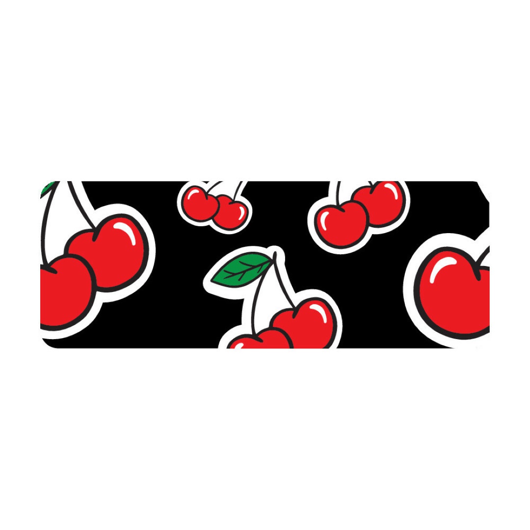 Καλυμμα Τιμονιου Skin-cover Cherry-ciliege(κερασια) 38/40CM(M) Μαυρο Ελαστικο Πολυεστερικο 2MM Παχος - Thumbnail 2